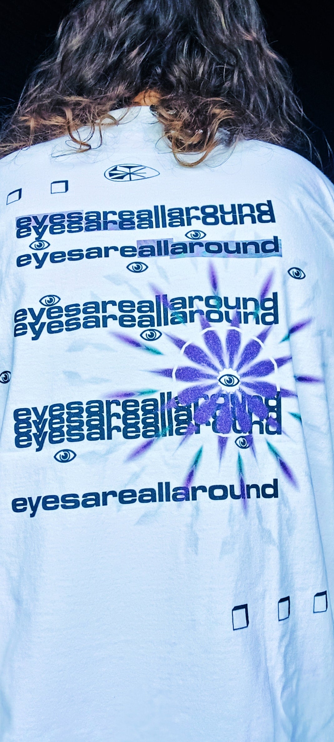 Eyes Are All Around Symbol Unisex Garment-Dyed T-shirt